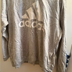 Adidas Heather Gray Sweatshirt Size 2x